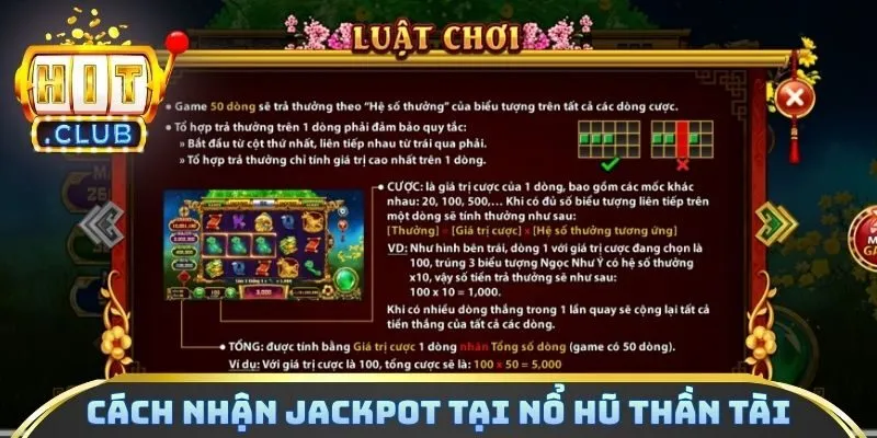 Cách nhận Jackpot ngay tại nổ hũ thần tài